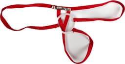 BamBella ® - Sexy Erotische bondage Lingerie Maat L/XL onesize Heren onderbroek Rood mannen — thumbnail 2