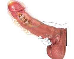 Stotende Dildo – Prostaat Stimulator - Neukmachine voor Mannen Met 7 Stuwende en 10 Vibrerende modussen - Dildo Mannen Anaal Vibrerende - Bewegende Dildo - Sexmachine Dildo - Prostaat Vibrator Mannen Stotend - Dildo Anaal Groot – 100% Waterdicht
