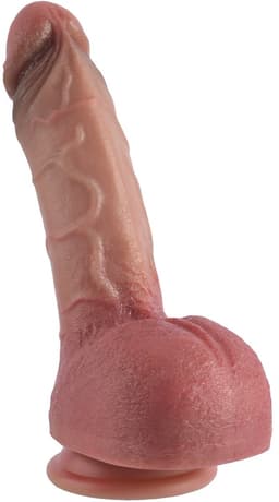 vscnovelty® Dual-Layered - Nature-Feel - Ejaculating -spuitende - silicone Dildo — thumbnail 2