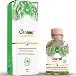 Coconut Verwarmende Massage Gel - 30 ml — thumbnail 2