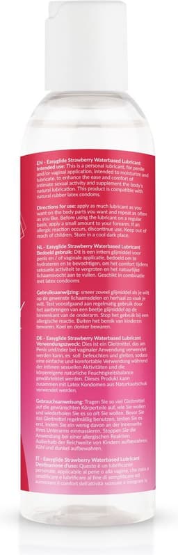 EasyGlide - Glijmiddel op Waterbasis - Aardbei - 150 ml — thumbnail 12