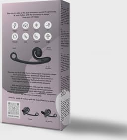 Snail Vibe Snail Vibe Curve Vibrator Zwart — thumbnail 2