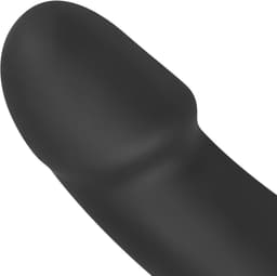 No-Parts - Morgan Strapless Strapon Dildo 22 cm - Zwart — thumbnail 3