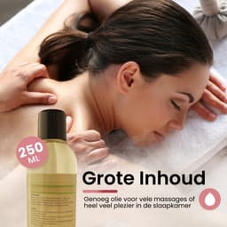 Sther Premium Massage olie en Glijmiddel 2-in-1 – Ontspannende Massageolie Erotisch – Cocos & Vanille – 250 ml – Nederlandse Productie — thumbnail 3