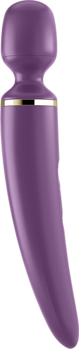 Satisfyer Partner Wand-er Woman purple - Gold 34cm, 1-pak (1 x 300 g) paars — thumbnail 12