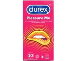 Durex - Condooms Pleasure Me - 2 x 10 stuks - Voordeelverpakking