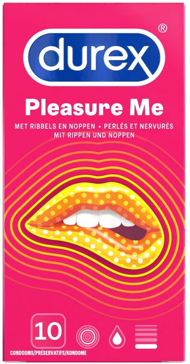 Durex - Condooms Pleasure Me - 2 x 10 stuks - Voordeelverpakking — afbeelding 1