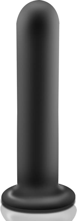 Banoch | Dildo Curvzz Black Small | zwart siliconen | zuignap | Ø 2,7 cm | 14 cm — thumbnail 2