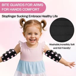 Duimzuigstopper Om Duimzuigen Af Te Leren En Nagelbijten Te Stoppen, Met Klittenbandsluiting, Verstelbare Duimbescherming, Anti-Nagelbijten — thumbnail 4