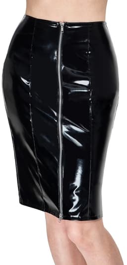 Vinyl Skirt Zip black M — thumbnail 1