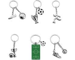 Binnensleutelhanger, mini-voetbalsleutelhanger, cadeau voor Mister voetbal, een leuk cadeau voor mannen en vrouwen, fans souvenir