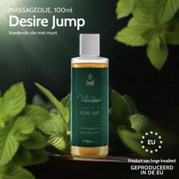 Vibratissimo 'Desire Jump': verfrissende massageolie met mint, erotische liefdesolie, 100 ml — thumbnail 2