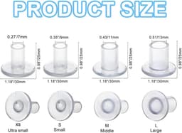 WUSJCOF Transparent Wedding Heel Protectors, 8 Pairs Women Shoes, Heel Protectors for High Heels Shoes Ideal for Lawn - ShopVlot — thumbnail 2