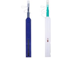 Fiber optic cleaner pen 2Pcs - LC&SC one click cleaner - voor 1.25mm MU/LC connectors - draagbaar en effectief - ShopVlot