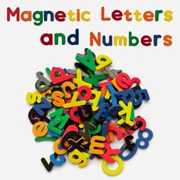 Magnetische letters en cijfers, 105 stuks alfabet magneten met grote — thumbnail 2