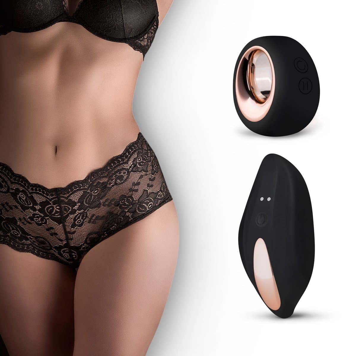 Pantyrebel - Vibrerende Boyshort - Vibrators voor Vrouwen met Boyshort - Slip Vibrator met Afstandsbediening en 12 Vibratiestanden - Koppeltoy - Sex Toys voor Vrouwen - Zwart — afbeelding 1