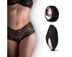 Pantyrebel - Vibrerende Boyshort - Vibrators voor Vrouwen met Boyshort - Slip Vibrator met Afstandsbediening en 12 Vibratiestanden - Koppeltoy - Sex Toys voor Vrouwen - Zwart