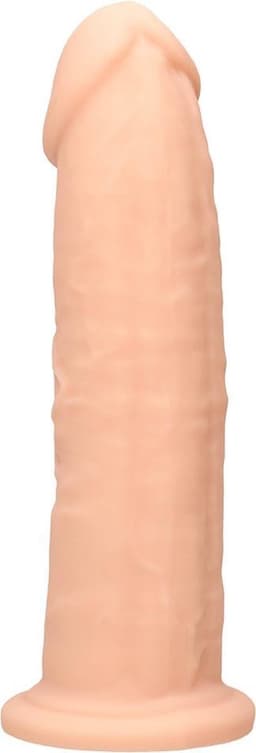 Silicone Dildo Without Balls - Flesh - 22,8 cm — thumbnail 1