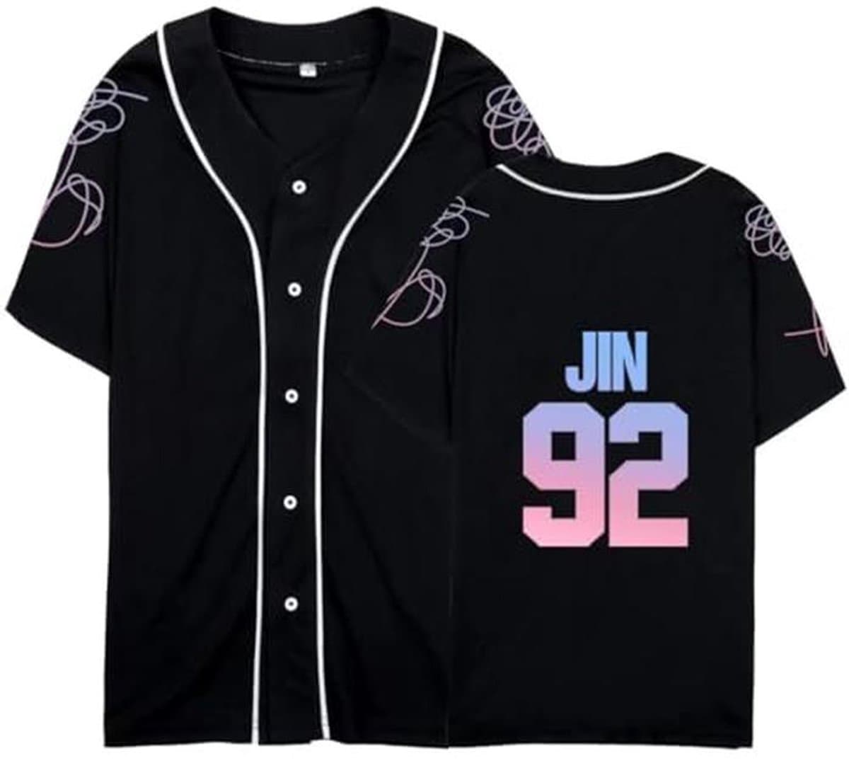 K-pop Love Yourself T-shirt met Jimin, Suga, V, Jungkook, Rap Monster, J-Hope en Jin — afbeelding 1