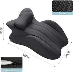 Intimiteit Kussen – 27° Ergonomisch Wigkussen voor Koppels | Memory Foam Steunkussen voor Comfort & Ontspanning — thumbnail 7