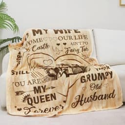 Romantische Jubileumdeken en Cadeaus voor Vrouwen - Perfecte Geschenken voor Haar Verjaardag en Valentijnsdag — thumbnail 4