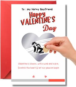 Naughty Scratch Card for Valentine's Day - Perfect Gift for Him — thumbnail 1