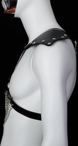 Banoch | Chest harness Rahoon - kunstleer harnas voor man — thumbnail 3