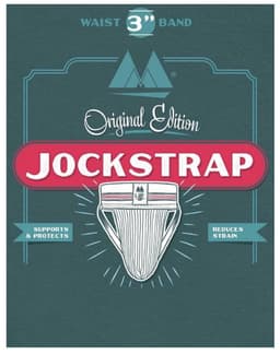 MM Sports The Original No. 10 Swimmer/Jogger Jockstrap 3 inch Red - MAAT XL - Heren Ondergoed - Jockstrap voor Man - Mannen Jock — thumbnail 6