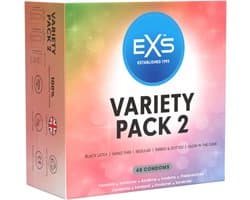 EXS assortimentsverpakking 2 - 48 condooms in 7 varianten
