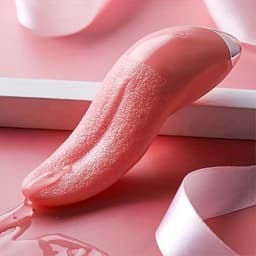 Befvibrator - Ultiem genot - Realistisch - Tong - Beffen - Likken - USB - vaginale massage - Stil - Handzaam -Kerstcadeau - Feestdagen - Geschenk — thumbnail 5
