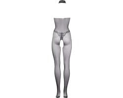 Visnet en Kant Bodystocking - Één Maat — thumbnail 2