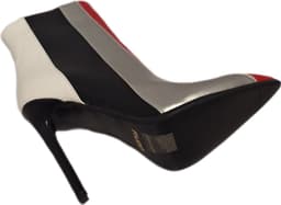 RUON-LUXE ENKELLAARSJE-NAALDHAK-RED/BLACK/WHITE/SILVER-IMITATIONLEDER-39 — thumbnail 3
