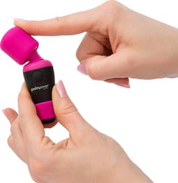 PalmPower Pocket Wand Massager - roze — thumbnail 4