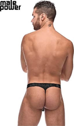 Male Power Micro String V black S/M — thumbnail 5