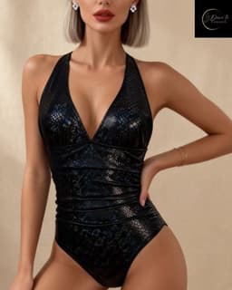 Erotische Lingerieset Dames - Erotische Body – Erotisch Badpak – Sexy Badpak – Sexy Lingerie – Zwart – Premium Kwaliteit – Corrigerend – Clubwear – Festival Outfit – Dare to Undress – Verkrijgbaar in XS/S, M, L & XL — thumbnail 2