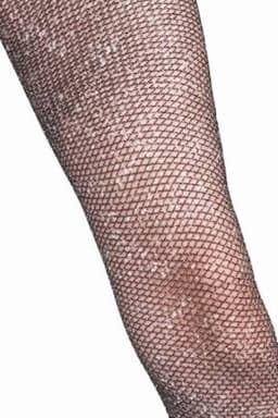 Visnet panty glitter - Netkous legging - Diamantjes - Fishnet tights - Visnetpanty - Visgraat panty - Grove gaten - Maillot - Mesh panty - Festival - Rave outfit - Stretchy - Zwart - One size - Jonyx — thumbnail 5