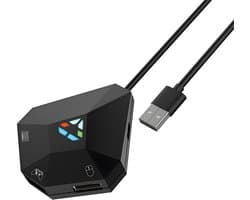 Dailygoody - Toetsenbord-muisadapter - Plug and Play - Verbeterde Game-ervaring - Duurzaam - Voor FPS RTS-games - Geschikt voor gamers - Model...