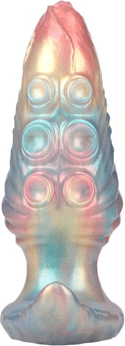 Power Monsters - Ebon Leviathan - Opblaasbare Buttplug - 18 cm - Multicolour — thumbnail 6