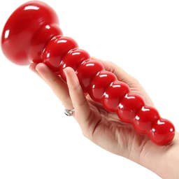 Doc Johnson Red Boy Line Anal Wand - Buttplug - Rood - Ø 45 mm — thumbnail 2