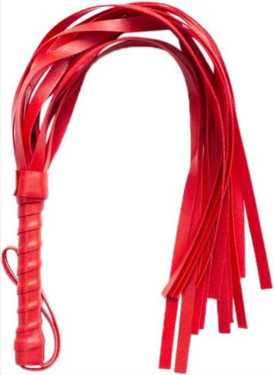 Jumada's - Rode Whip Fetish - BDSM - Slaapkamer Avontuur - Soft Erotiek - van Heble - Kleine zweep — afbeelding 1