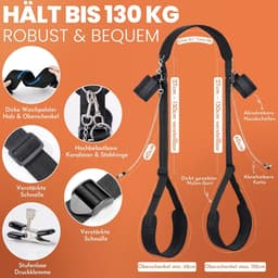 Bondage Set – Handboeien, Dijbeen Voetboeien & Tepelklemmen | 3-in-1 Seksspeelgoed voor Koppels | Geschikt voor Beginners & Gevorderden | Bedboeien Vrouwen & Mannen — thumbnail 3
