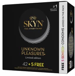 Skyn ​​Unknown Pleasures Latexvrije condooms 42st + 5 Gratis — thumbnail 1