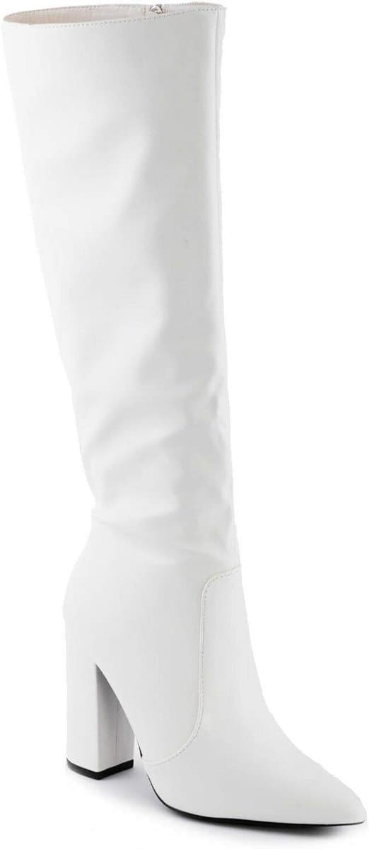 Dames Laarzen - Kniehoge Laars - Mode Statement - Puntige Neus - Hoge Hak — afbeelding 1
