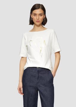 Dames T-Shirt met Hartjesdetails en Strikjes — thumbnail 4