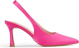 Dames slingback pumps hoge hak 10 cm elegante spitse teen comfortabel kant maat 36-42 — thumbnail 6