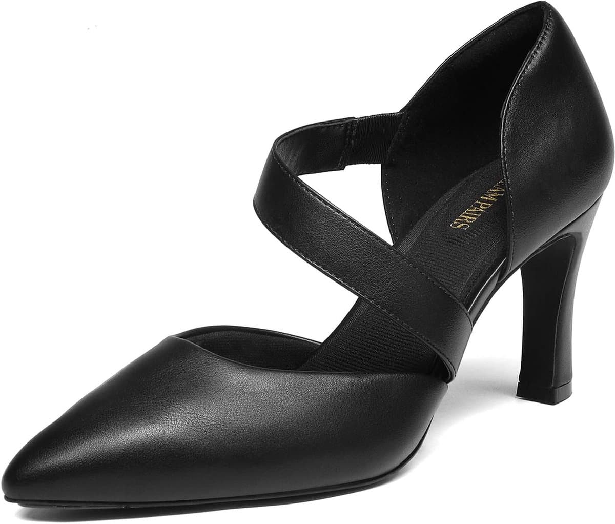 Dames Hoge Hakken Gepointeerde Teen Pumps voor Werk, Kantoor, Bruiloft en Dansen — afbeelding 1