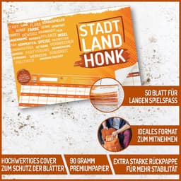 Gezellig Stad, Land, Rivier Spel voor het Gehele Gezin - 50 Vellen voor Eindeloos Speelplezier — thumbnail 4