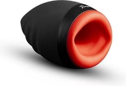 Teazers - Orale Masturbator - Masturbator - Oplaadbaar - Waterbasis - Sex Toys voor Mannen - Masturbator voor Man - Masturbators - Masturbator voor Mannen Elektrisch - Rood/Zwart — thumbnail 10