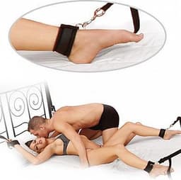 Pipedream Fetish Fantasy Bondage - Boeien Cuff & Tether Set zwart — thumbnail 17