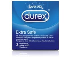 Durex Condooms - Extra Safe 3 stuks